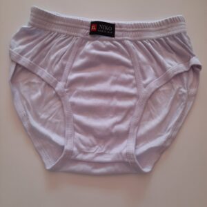 شورت نخی اسلیپ مردانه سفید برند نیکو (Niko) – سادگی، راحتی و کیفیت در یک طراحی کلاسیک