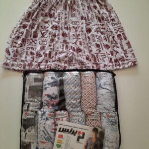 شورت پادار نخی مدل چاپی پرنس (perance) – راحتی با طرح‌های جذاب