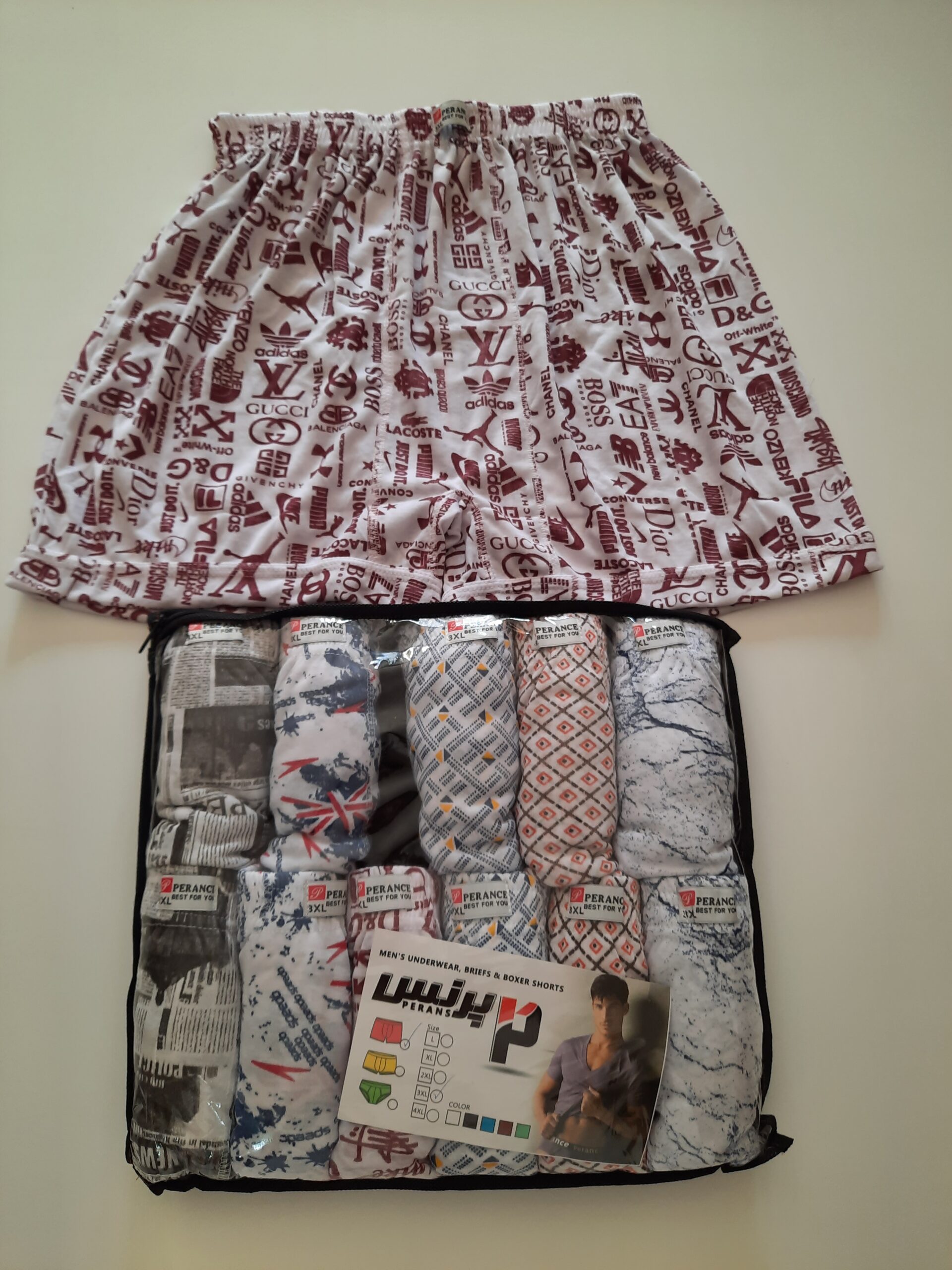 شورت پادار نخی مدل چاپی پرنس (perance) – راحتی با طرحهای جذاب 1 شورت پادار نخی مدل چاپی پرنس (perance) – راحتی با طرحهای جذاب